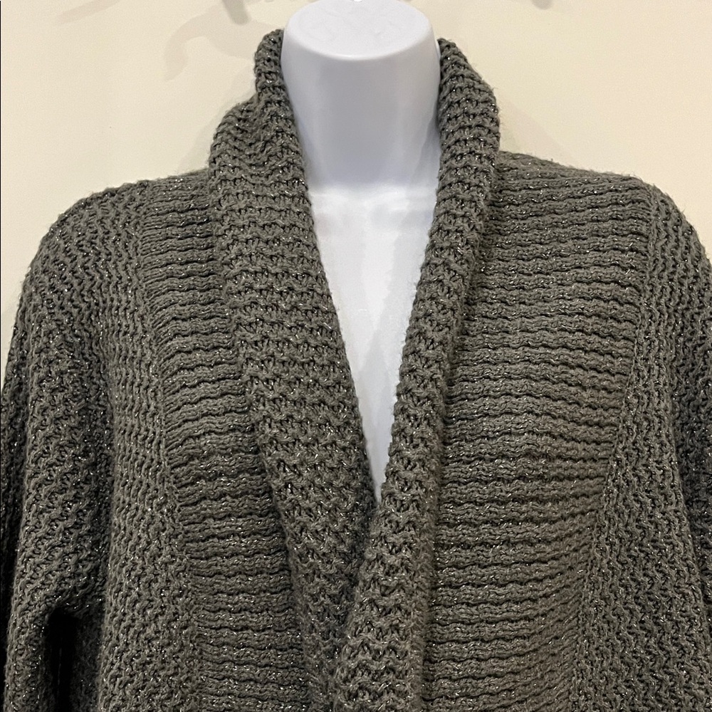 Metaphor Gray Women's Cardigan Sweater